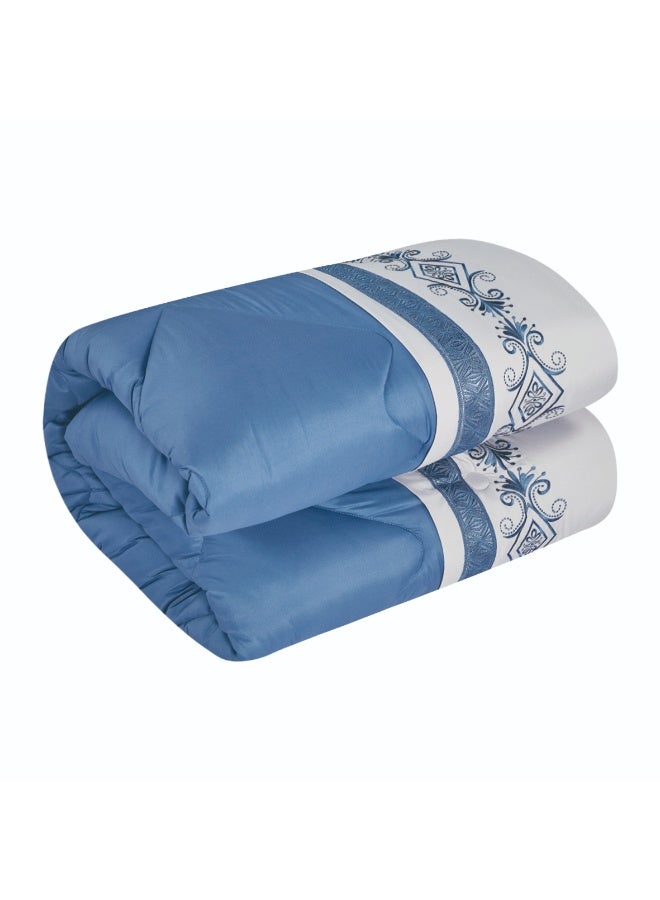 Hours Horse Never 4-piece comforter set, embroidered with a modern and distinctive pattern  - Image 2