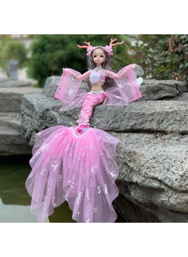 Colorful Mermaid Doll Girl Toy Princess Children's Birthday Gift Doll Doll Doll Play Home