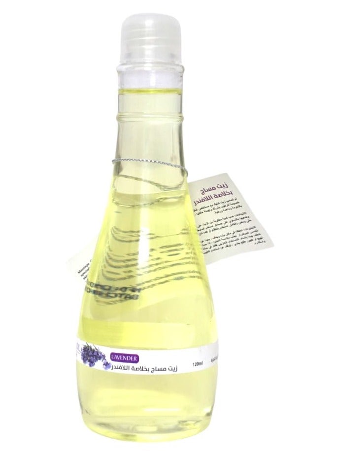 db Massage Oil Lavender 120ml - Image 3