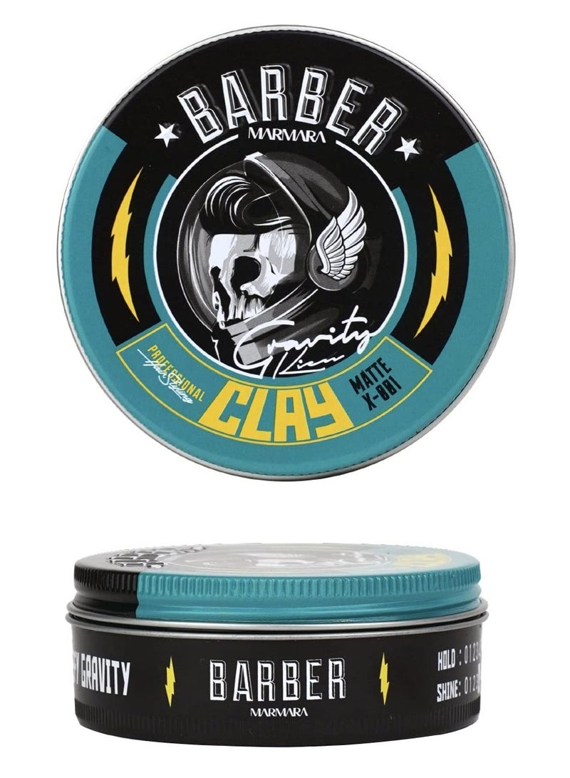 باربر مرمرة شمع كلاي للشعر، 100 مل - Image 1