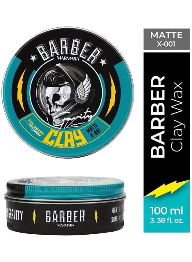 باربر مرمرة شمع كلاي للشعر، 100 مل - Image 2