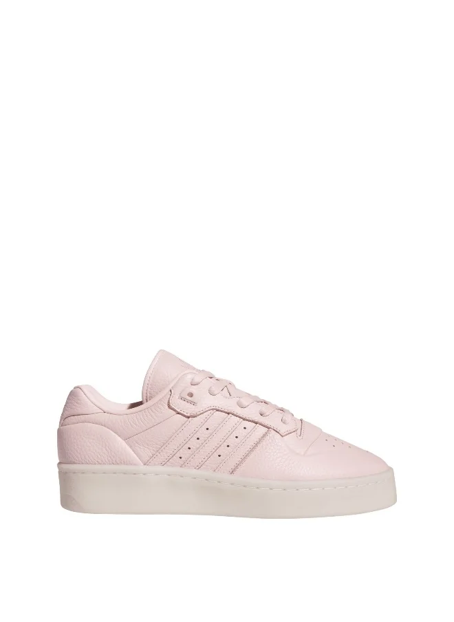 اديداس Adidas Rivalry Lux Low Pink Basketball Shoes For Unisex 3.5