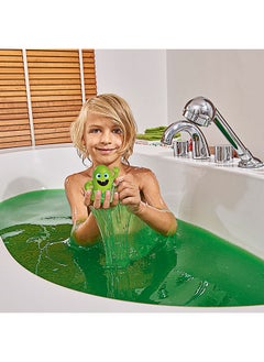 Zimpli Kids Slime Baff Green Purple, 320g With 2 Crackle  - Image 4