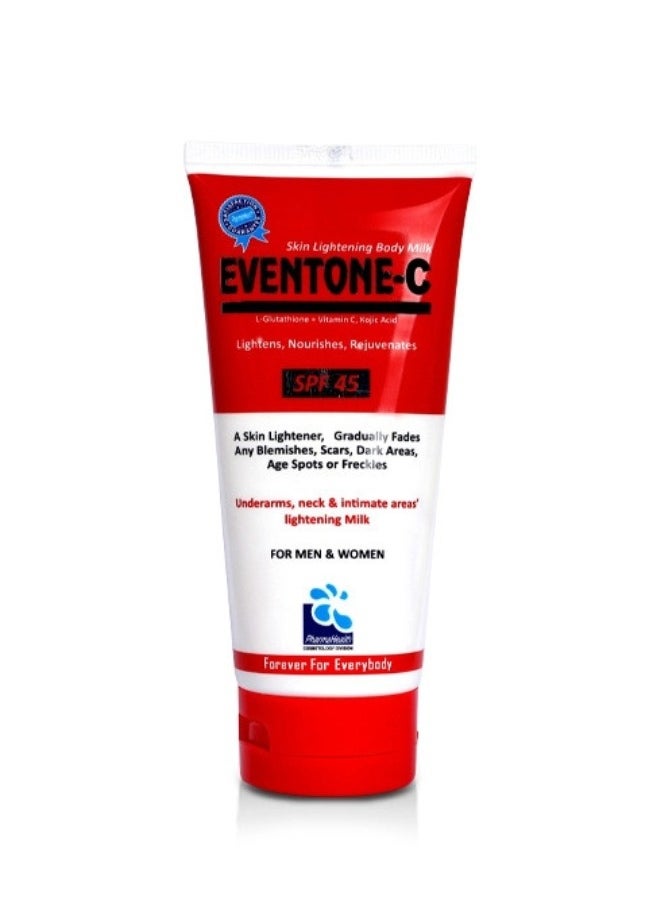PharmaHealth - Eventone C Body Milk 150 ml Skin lightening and brightening body milk with SPF45 - Image 1