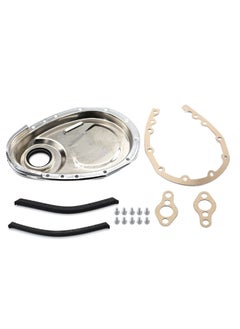 NIBEMINENT Chrome Timing Chain Cover Kit  - Image 1