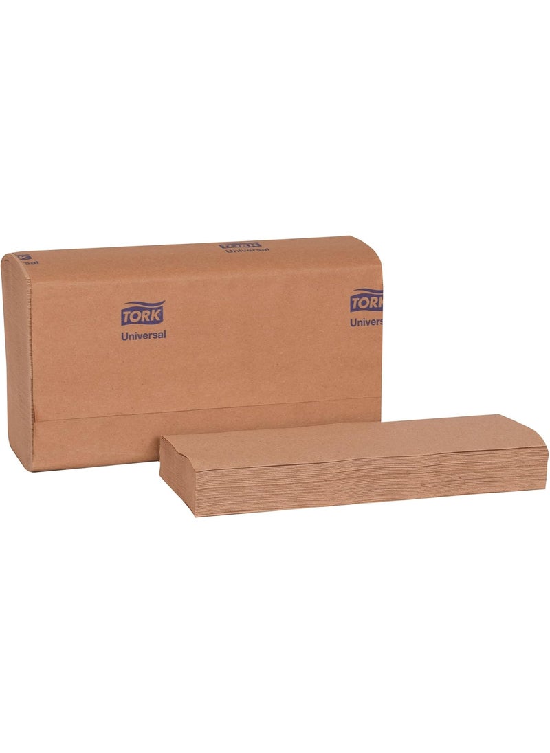 Tork Tork Multifold Hand Towel Natural H2 Universal 100 Recycled Fibers 16 x 250 Sheets MK530A  - Image 5