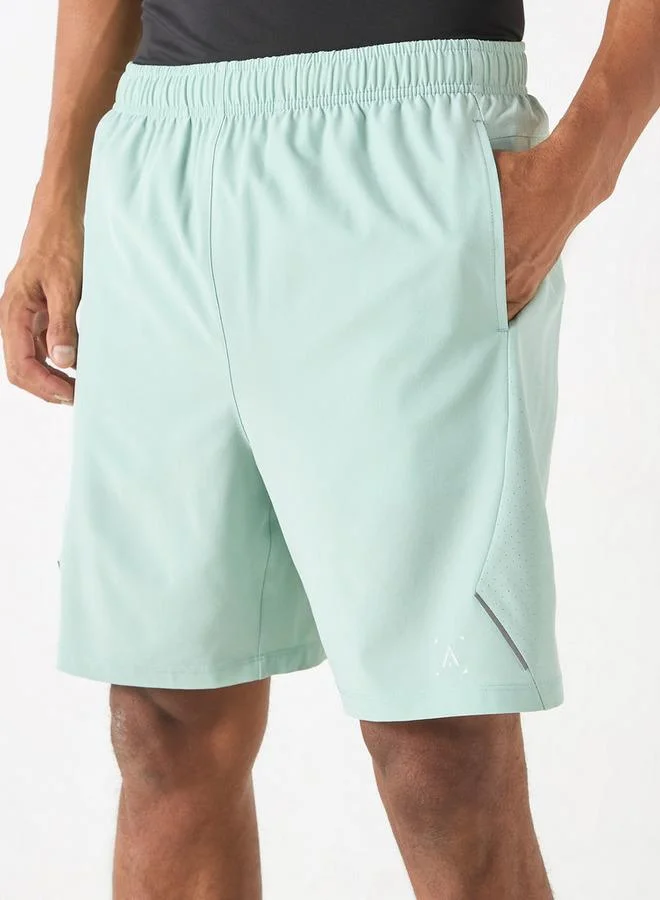 ADOT by Splash Shorts with Elasticated Waistband and Pockets