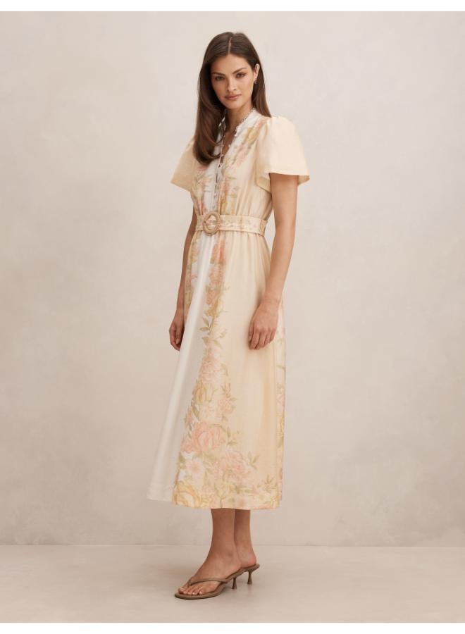 forever new Chiara Flutter Sleeve Midi - Image 4