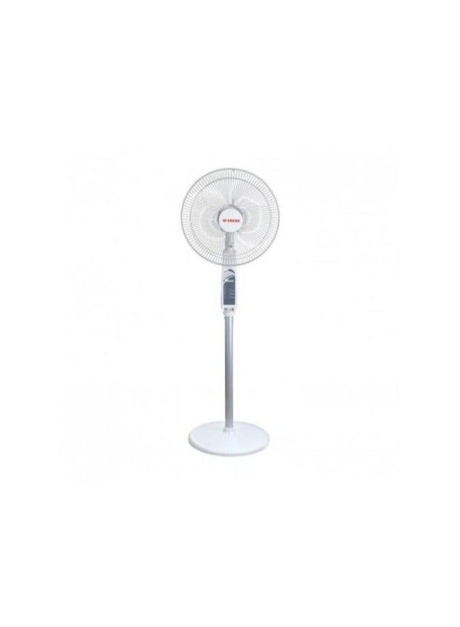 Fresh stand fan 16 inch , piano  gray - Image 2