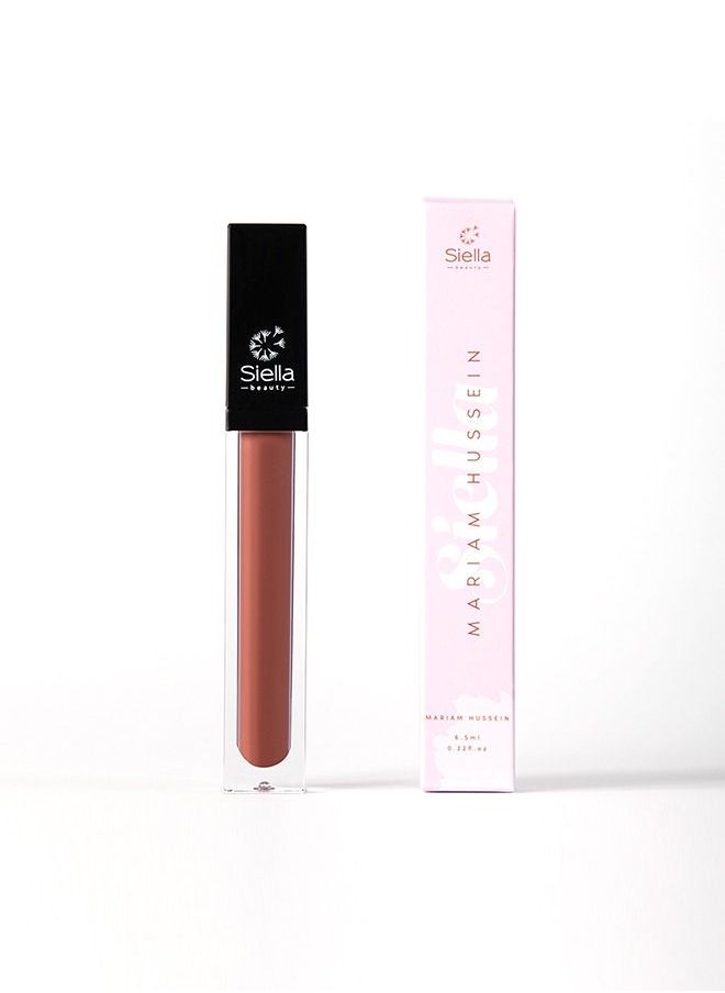 Siella Beauty MARIAM HUSSEIN Collaborations liquid lipstick Lasts Up to 12hr  Made In Italy  - Image 2