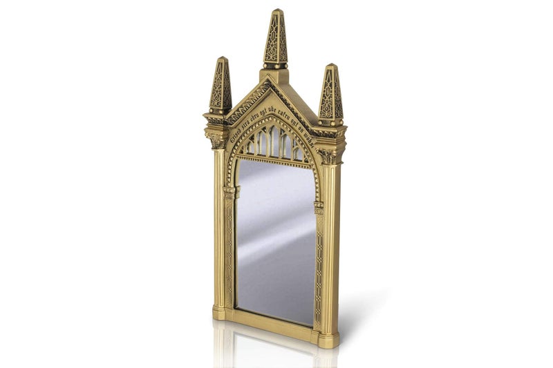 Harry Potter Replica Mirror of Erised Wall Decor | Hanging Mirror For Entryway, Living Room, Bedroom | Collectible Wizarding World Vanity Mirror | 25 x 10 Inches - Image 2