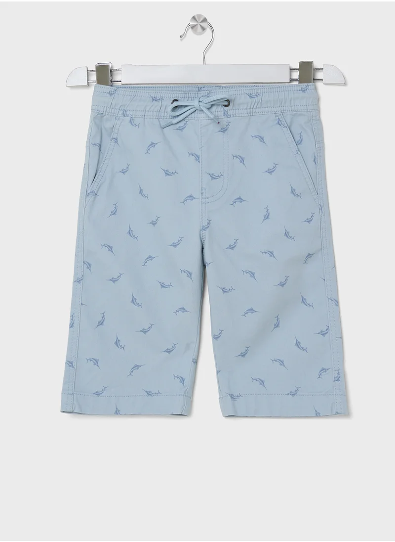 ريبلز مع نمشي Boys Pull-On Shorts