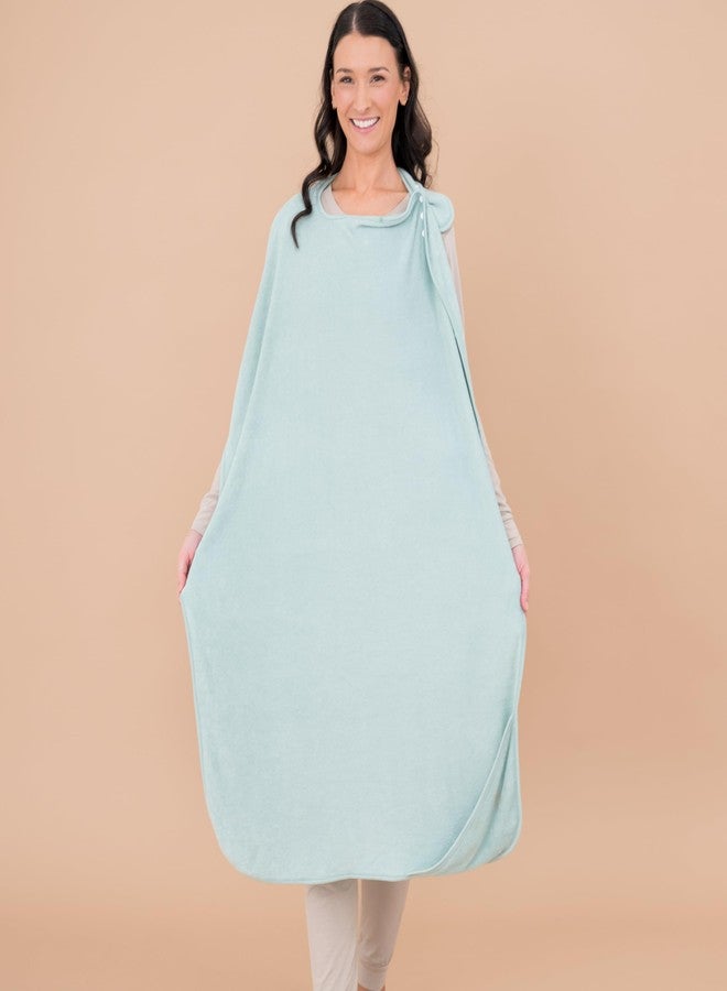 KYTE BABY Terry Apron Towel in Slate - Image 3