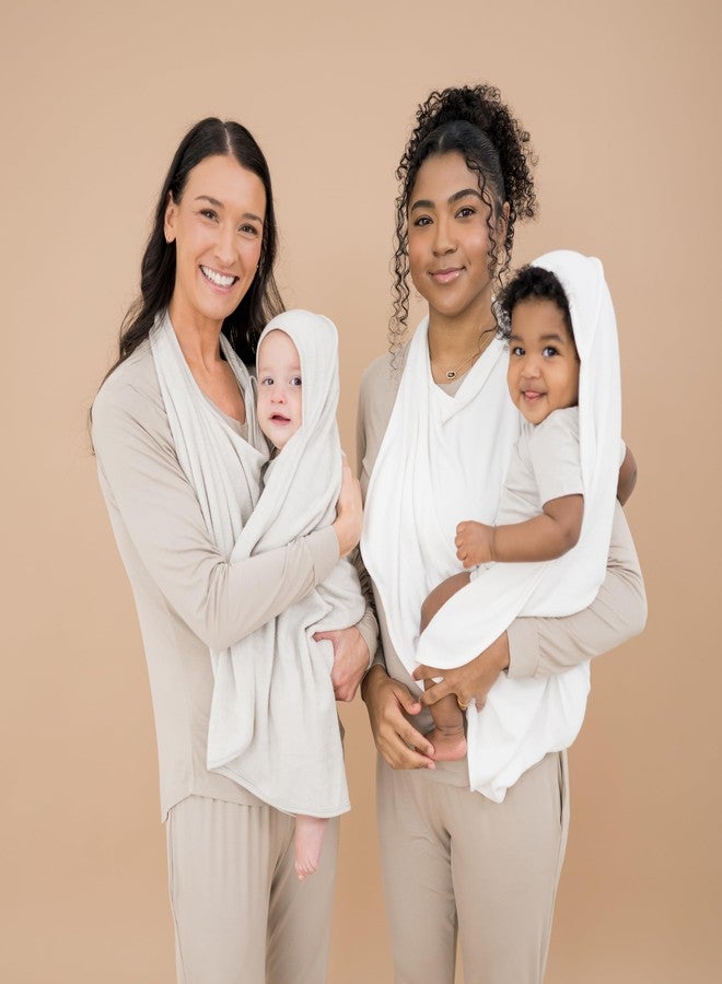 KYTE BABY Terry Apron Towel in Slate - Image 2