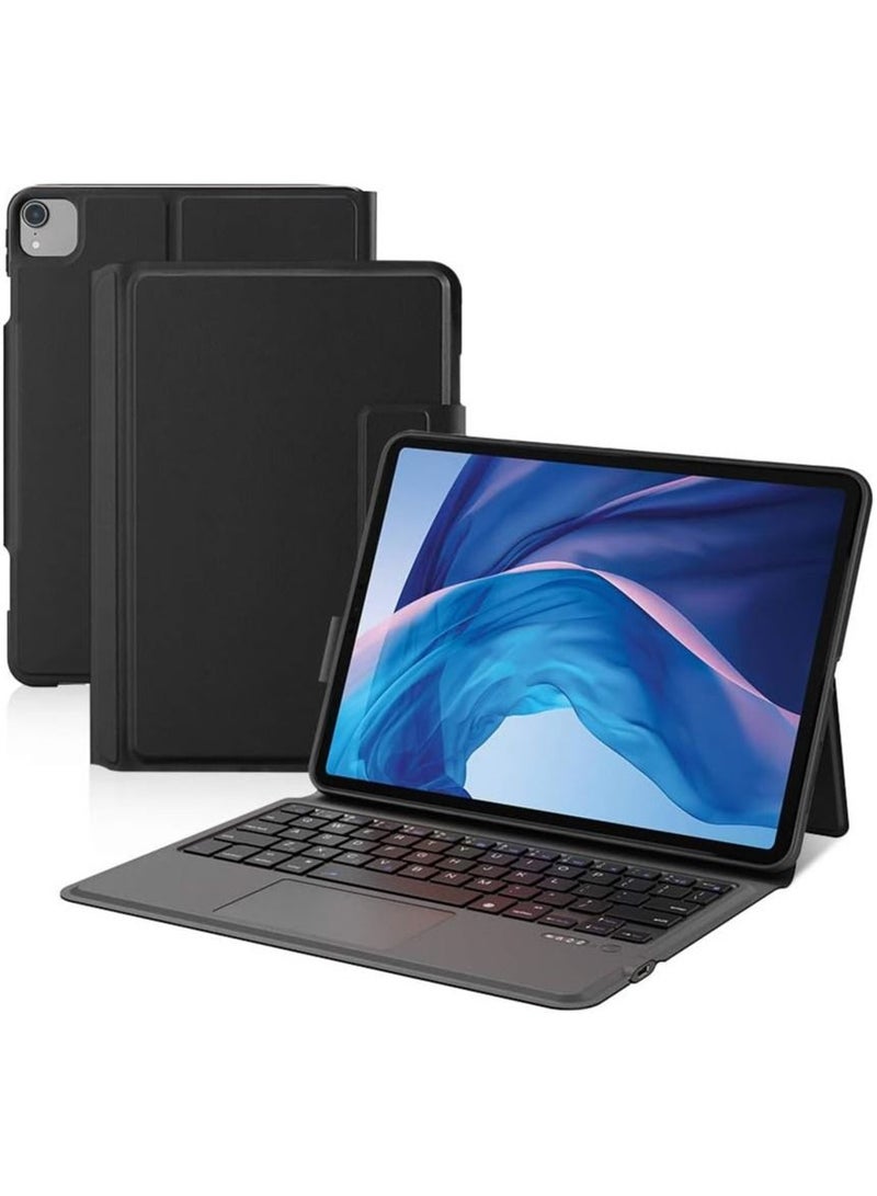 MUNTAQI iPad Keyboard Case with Trackpad for iPad Pro 11 inch 2018 2020 Air 4 10.9 inch,iPad Wireless Bluetooth Keyboard Case with Pencil Holder - Image 1