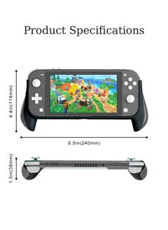 IINE Grip Case Compatible with Nintendo Switch Lite,Breathable Hollowing out Comfortable and Ergonomic Gaming Portable Protective Handheld Cover - Accessories for Switch Lite Console  - Image 2