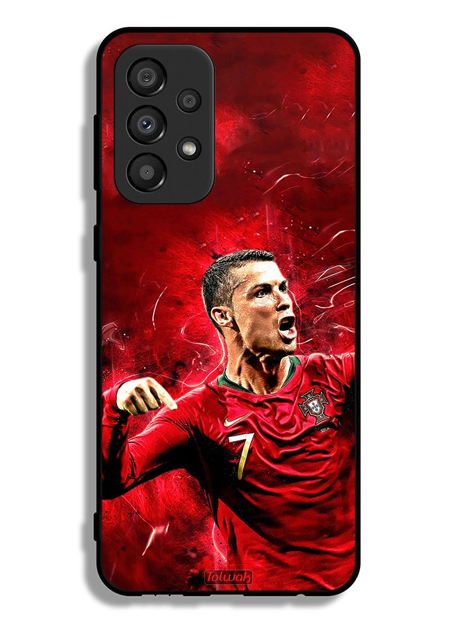 Tolwak Samsung Galaxy A33 5G Protective Case Cover Cristiano Ronaldo - Image 1