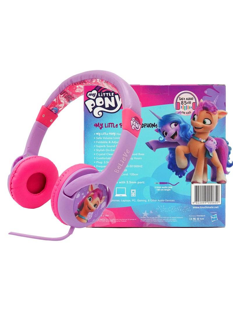 my little Pony Kids Wired Headphone with Mic - Image 1