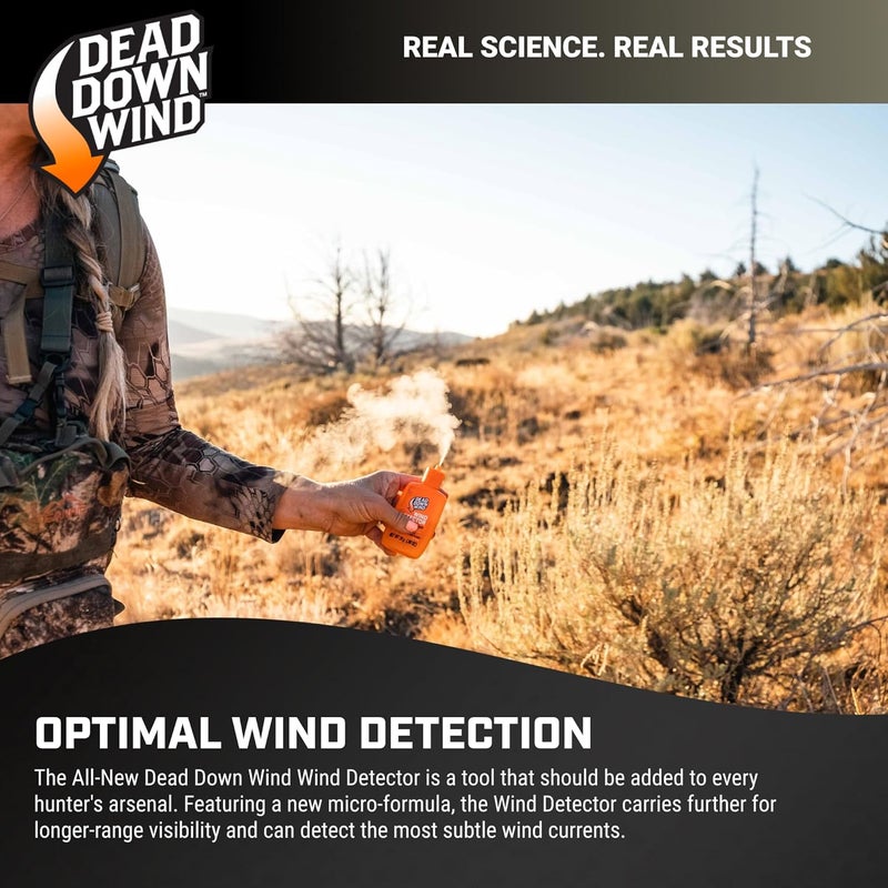 Dead Down Wind Hunting Wind Detector - Odorless Wind Direction Indicator with Longer Range Visibility - Image 4