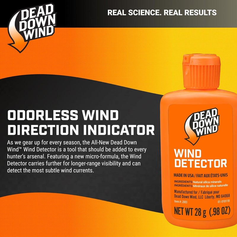 Dead Down Wind Hunting Wind Detector - Odorless Wind Direction Indicator with Longer Range Visibility - Image 3