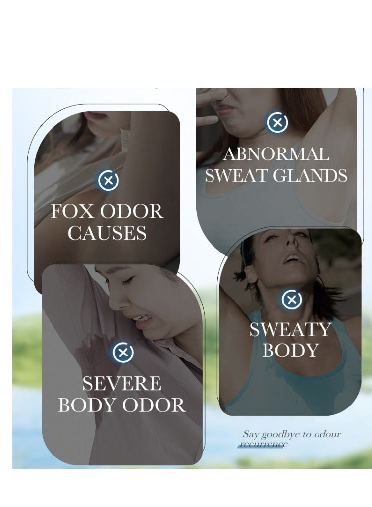 FAYANKOU 1 Pack Floral Aroma Deodroant with Beads 50g - Image 2