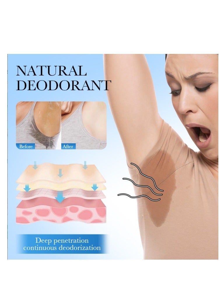 FAYANKOU 1 Pack Floral Aroma Deodroant with Beads 50g - Image 3