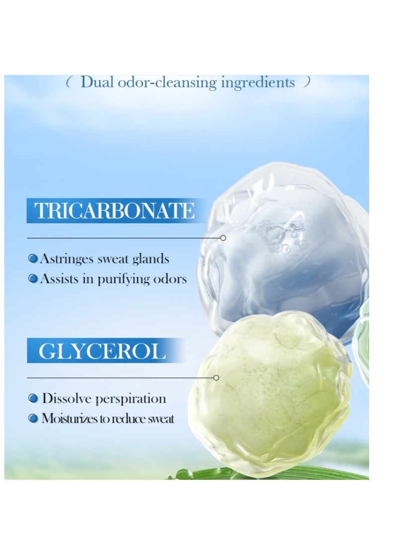 FAYANKOU 1 Pack Floral Aroma Deodroant with Beads 50g - Image 5