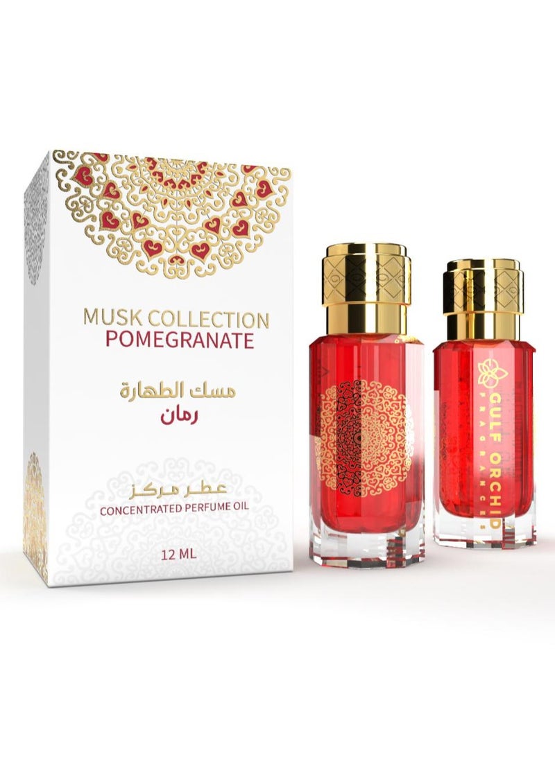 Gulf Orchid Musk Collection Tahara Pomegrante Concentrated Perfume Oil 12 Ml - Image 2