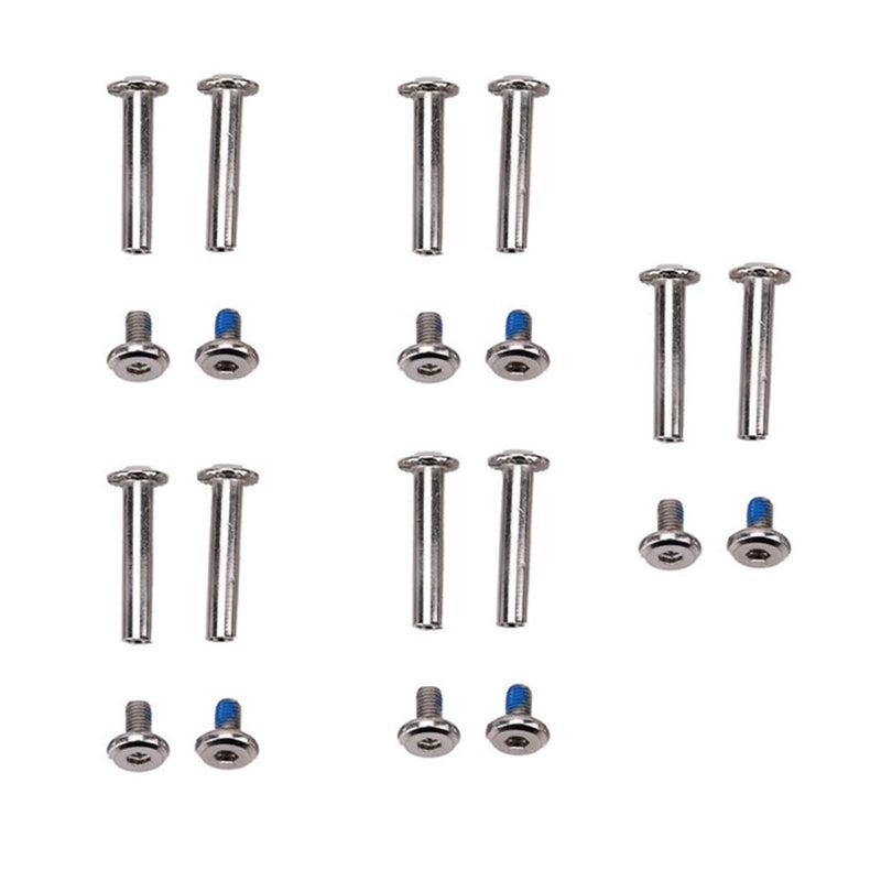 Zoofen 10 pcs Inline Skate Replacement Bearings Skating Screws OD 6mm Roller Blades Replacement Skate Wheel Axles|（35mm） - Image 1