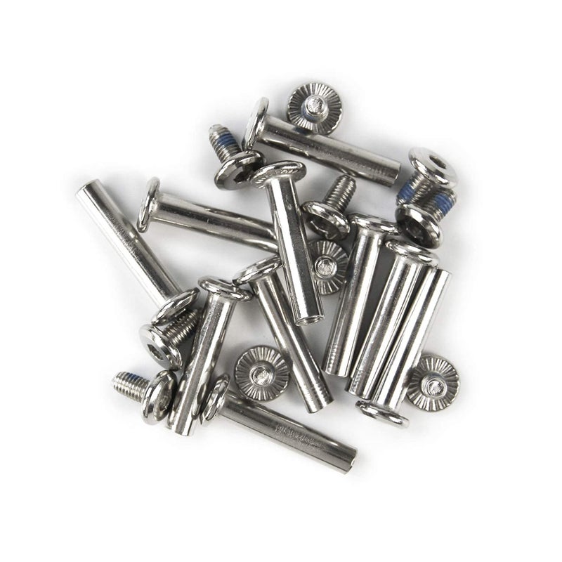 Zoofen 10 pcs Inline Skate Replacement Bearings Skating Screws OD 6mm Roller Blades Replacement Skate Wheel Axles|（35mm） - Image 3