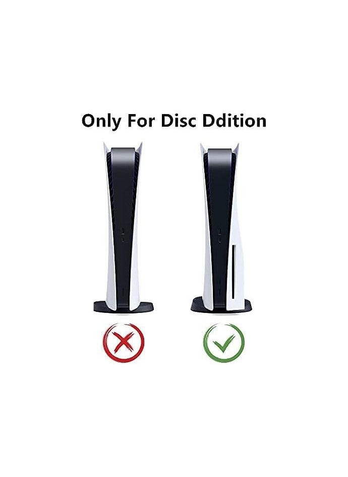 Digital Edition Face Plates Cover Skins Shell Panels for PS5 Console, Playstation 5 Accessories Faceplate Protective Shell Replacement Plate Dustproof Anti-Scratch (Digital Blue)