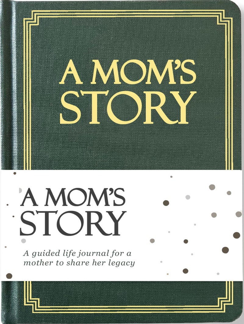 Coco & Lan Mom's Life Story Journal (Hardcover): A Meaningful Keepsake for Mom to Share Her Journey and Memories, Book Includes 250+ Prompt Questions, Sentimental Gifts for Mother's Day, Birthday & Christmas - Image 1