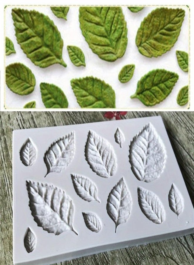 Jerliflyer Leaf leaf molds silicone,3d silicone cake mold used for all kinds of chocolate candy cupcake decoration making crafts(1Pcs） - Image 5