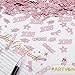PARTVON Rose Gold Graduation Party Decorations 2026 Rose Gold Graduation Confetti Table Decorations for Graduation Party Supplies Congrats Grad Party Decorations - Image 2