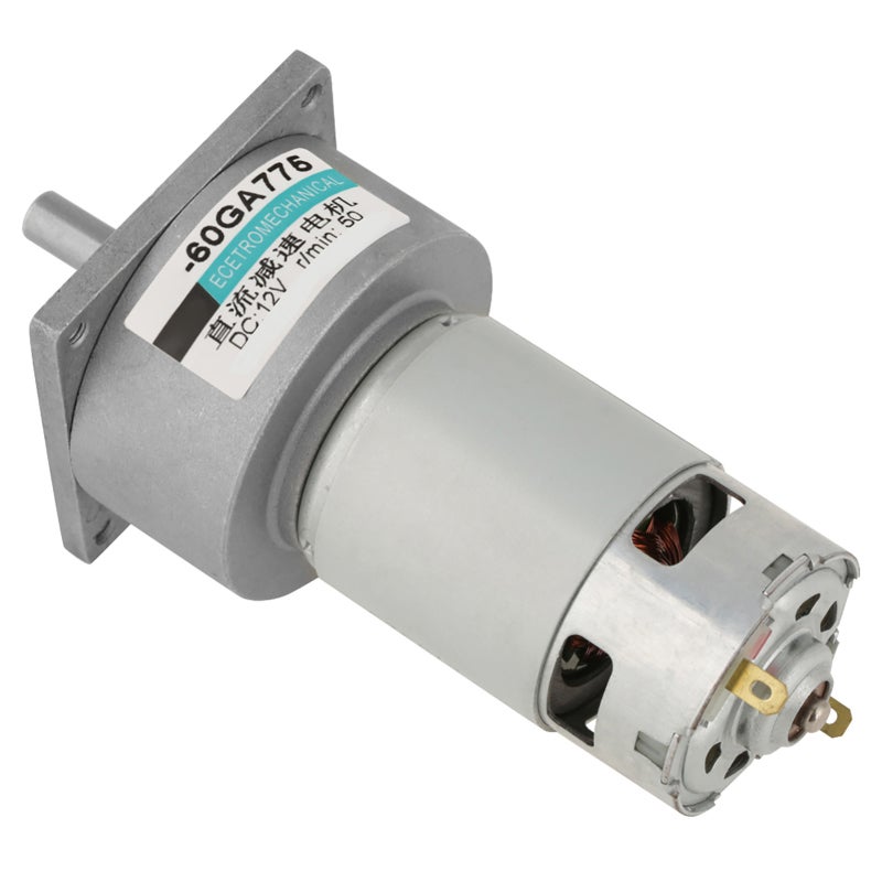 XD DC Gear Motor 35W 12V 24V High Torque Low Speed - Metal Gear Pure Copper Coil Long Life Motor for Home Office Automation - Image 1