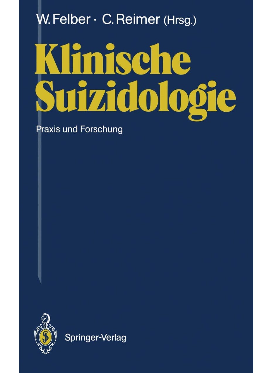 Klinische Suizidologie: Praxis und Forschung 