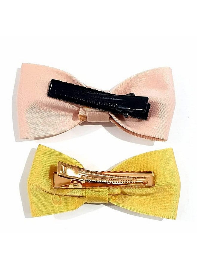 بيردوير مشابك شعر على شكل مربعات للبنات الصغار، مشابك شعر بوتيك على شكل قوس للأطفال الرضع والأطفال الصغار، إكسسوارات شعر ناعمة (مجموعة من 12 مشبك شعر) - Image 4