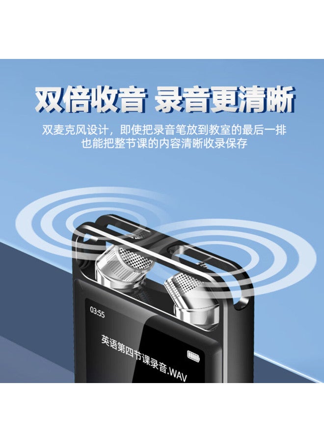 SHINCO Professional Smart Voice Recorder Portable Mp3 Player With Hd Noise Reduction For Training Learning Meeting Recording Device - Image 4