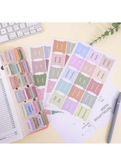 EOOUT Bible Tabs, 90 Tabs, Morandi Laminated Bible Tabs For Women And Men, Bible Book Tabs, Testament Bible Index Labels, Morandi Aesthetic Bible Journaling Study Supplies Accessories  - Image 4