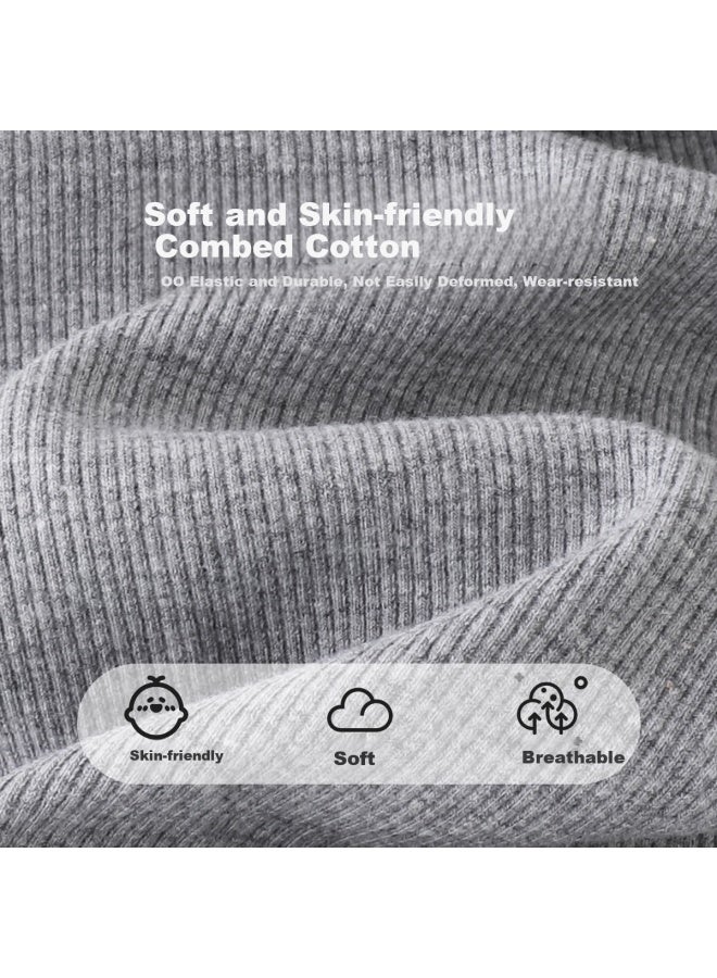 Babu Bean Girls' Thin Spring And Autumn Leggings Children'S Outerwear Long Pants Baby Stylish Pants Girls' Spring And Summer Elastic Nine-Point Pants - Image 5