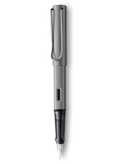 LAMY Al-Star Fountain Pen - Elegant Design Cool Pens, Best Pens For Smooth Writing, Light Aluminum - Graphite Fine Point Pen  - Image 1