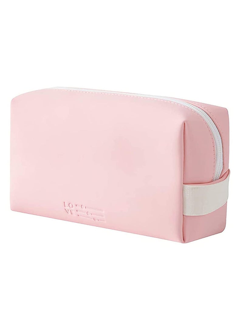 Travel Cosmetic Bag for Women Small Makeup Organizer with Zipper Pouch Perfect for On the Go Use - Image 1