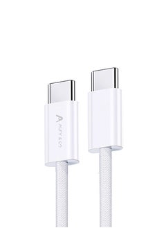 ALFY & CO Apple USB C Cable 1M, Braided 100W Power Delivery PD Fast charge Cable USB C to USB C for iPhone 15 Pro/15 Pro Max/15/15 Plus, iPad mini 6, MacBook Pro/Air, iPad Pro, Samsung S23+, Huawei P60  - Image 2
