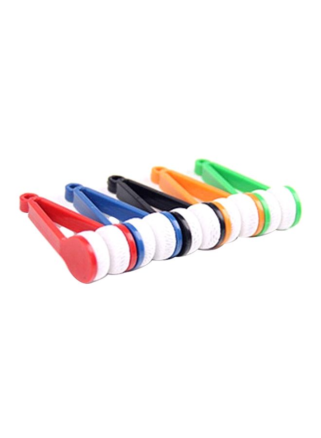 NIBEMINENT 5-Piece Mini Eyeglasses Cleaner Soft Brush - Image 1