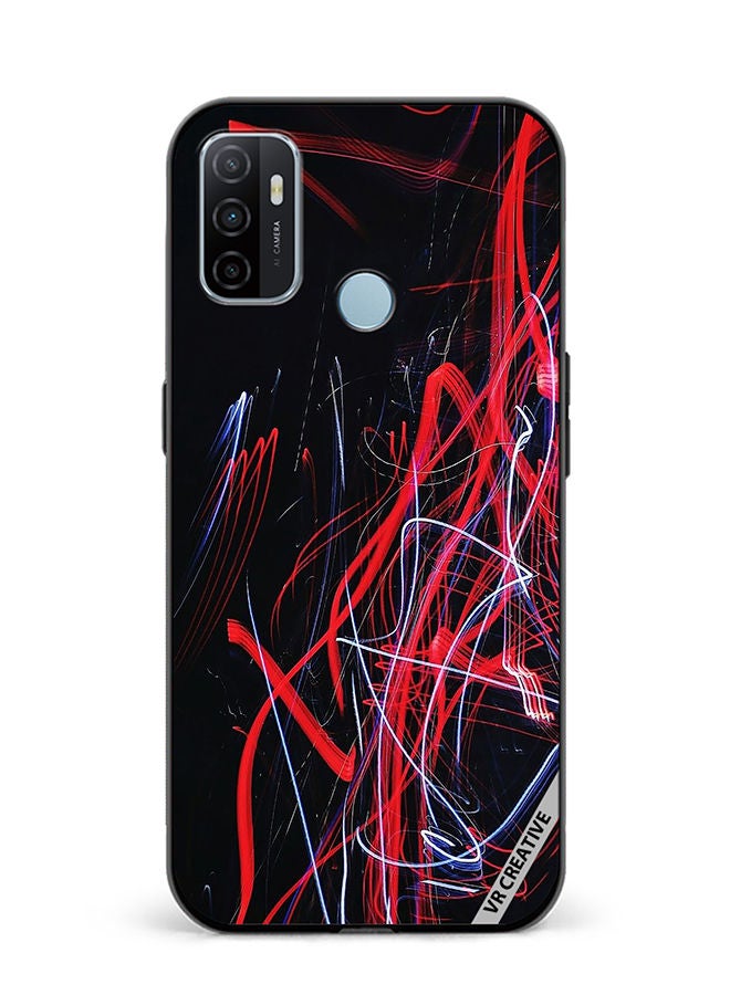 VR CREATIVE Protective Case Cover For Oppo A53 Layers Design Multicolour - Image 1