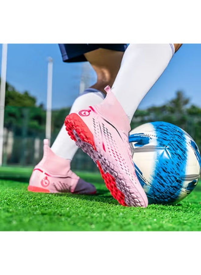 SKT Shiketro Men's and Women's Soccer Shoes, Low Top Artificial Turf Training Shoes - Image 5