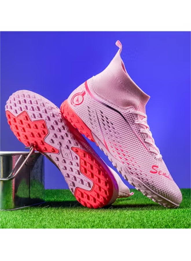 SKT Shiketro Men's and Women's Soccer Shoes, Low Top Artificial Turf Training Shoes - Image 4