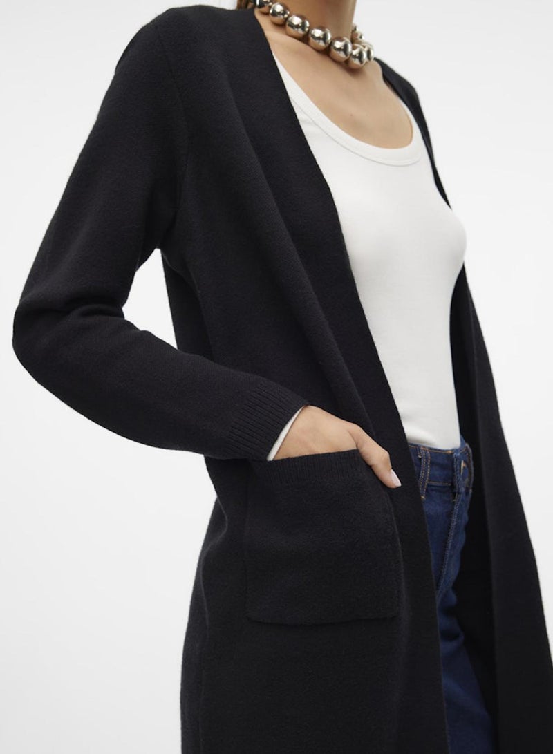 VERO MODA Knit Cardigan with Pockets - Image 5