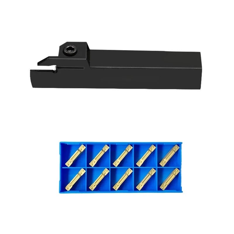 MGEHR1010 Grooving Tool Handle Carbide Grooving Inserts 2MM Size Mgehr And Insert - Image 2