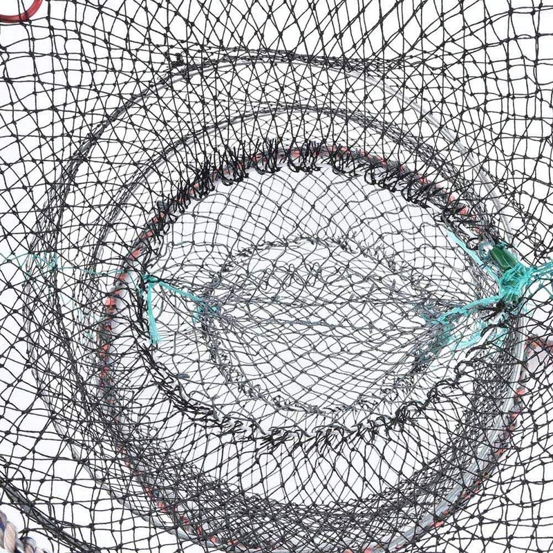 FASJ Fishing Bait Trap - Portable Folded Cast Net for Crayfish, Crab, and Lobster - Image 5